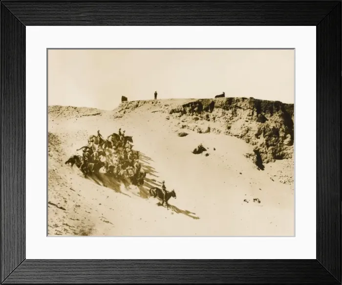 Framed Print : Egyptian Remount depot WWI Framed Print : Egyptian Remount depot WWI