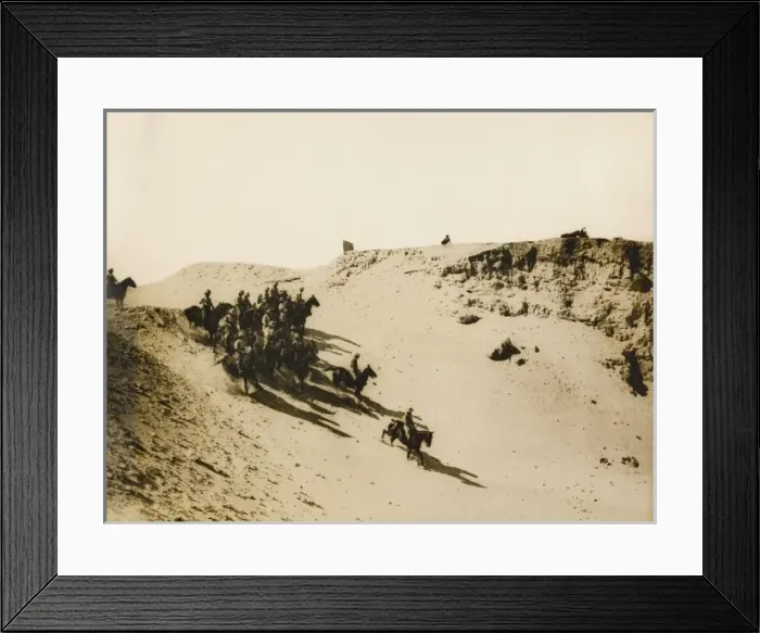 Framed Print : Egyptian Remount depot WWI Framed Print : Egyptian Remount depot WWI