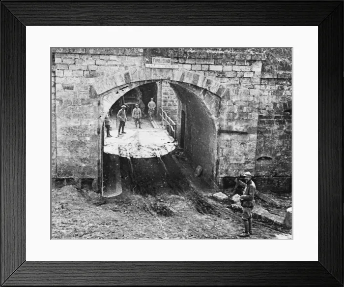 Framed Print : Fort du Conde WWI Framed Print : Fort du Conde WWI