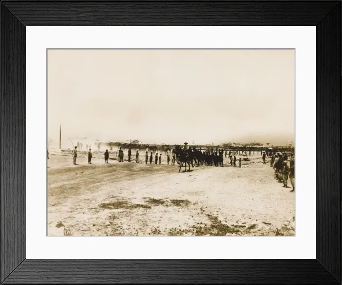 Framed Print : Remount depot WWI Framed Print : Remount depot WWI