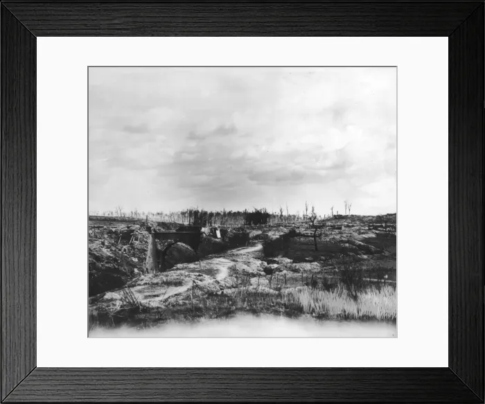 Framed Print : Hill 60 WWI Framed Print : Hill 60 WWI