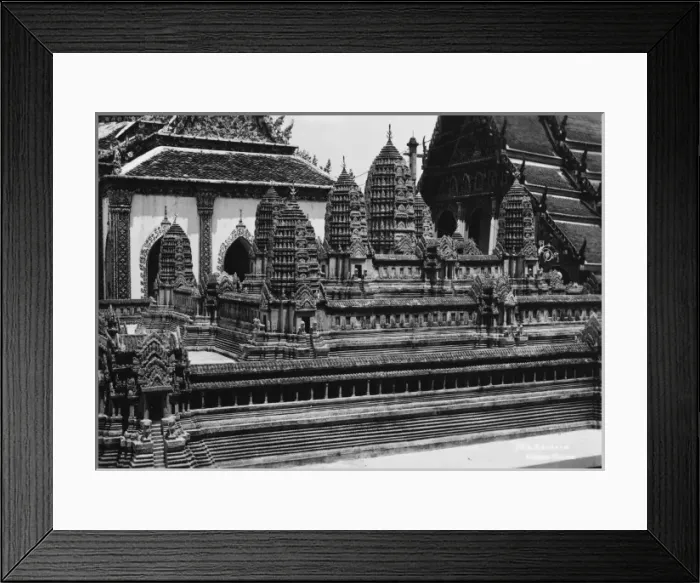 Framed Print : Bangkok Royal Palace - Model of Angkor Wat Framed Print : Bangkok Royal Palace - Model of Angkor Wat