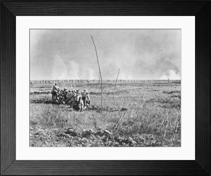 Framed Print : Nivelle Offensice WWI Framed Print : Nivelle Offensice WWI