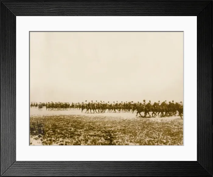 Framed Print : Egyptian Remount depot WWI Framed Print : Egyptian Remount depot WWI