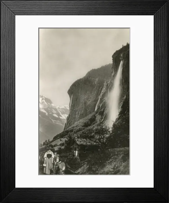 Framed Print : Waterfall at Staubbach (Staubbach Falls) Framed Print : Waterfall at Staubbach (Staubbach Falls)