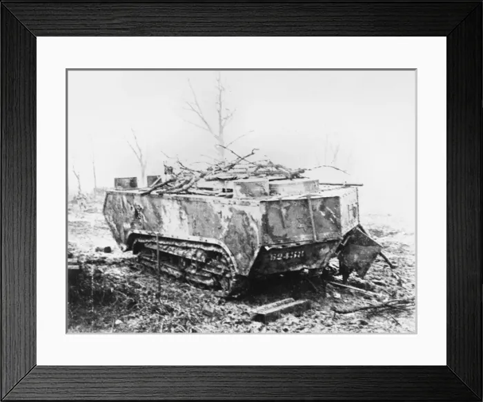 Framed Print : French Tank WWI Framed Print : French Tank WWI