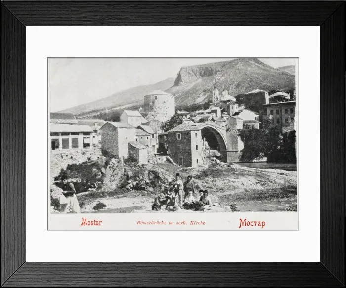 Framed Print : Bosnia Herzegovina - Mostar Framed Print : Bosnia Herzegovina - Mostar