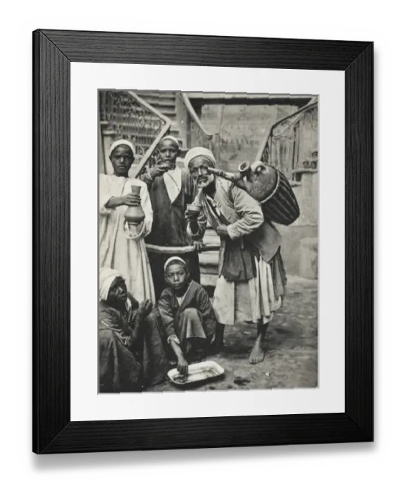 Framed Print : Water Seller - Cairo, Egypt Framed Print : Water Seller - Cairo, Egypt