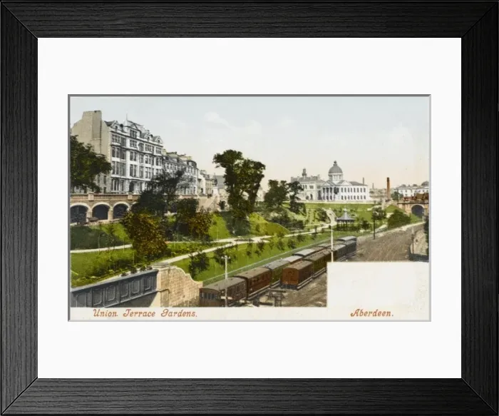 Framed Print : Union Terrace Gardens, Aberdeen Framed Print : Union Terrace Gardens, Aberdeen