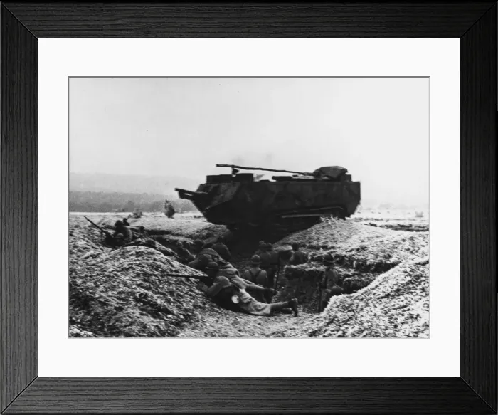 Framed Print : French troops WWI Framed Print : French troops WWI