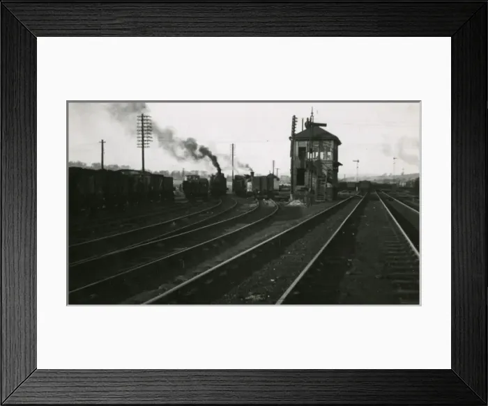 Framed Print : Railway Sidings Framed Print : Railway Sidings
