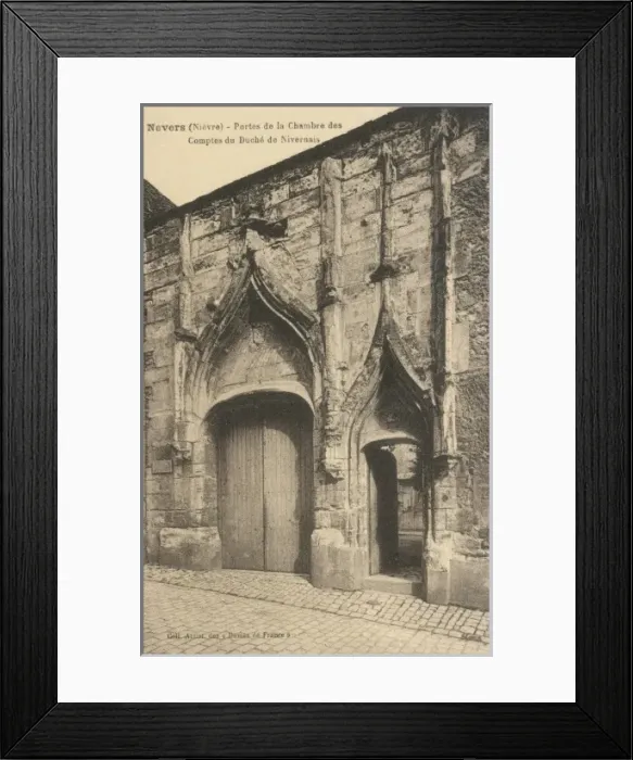 Framed Print : Chambers of the Counts of the Duchy of Nivernais Framed Print : Chambers of the Counts of the Duchy of Nivernais
