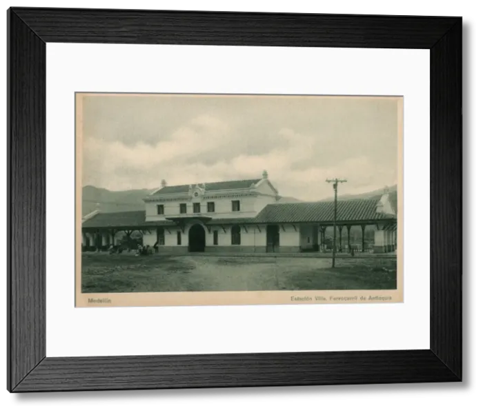 Framed Print : Colombia - Medellin - The Town Ralway Station Framed Print : Colombia - Medellin - The Town Ralway Station