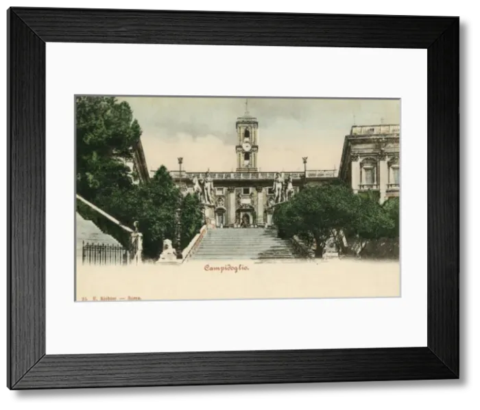 Framed Print : Campidoglio, Rome, Italy (The Capitoline Hill) Framed Print : Campidoglio, Rome, Italy (The Capitoline Hill)