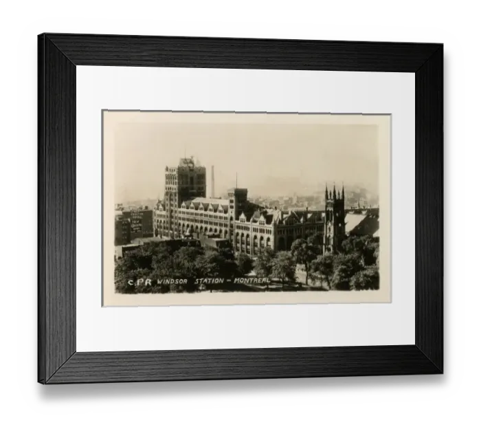 Framed Print : Montreal, Canada - Windsor Station Framed Print : Montreal, Canada - Windsor Station