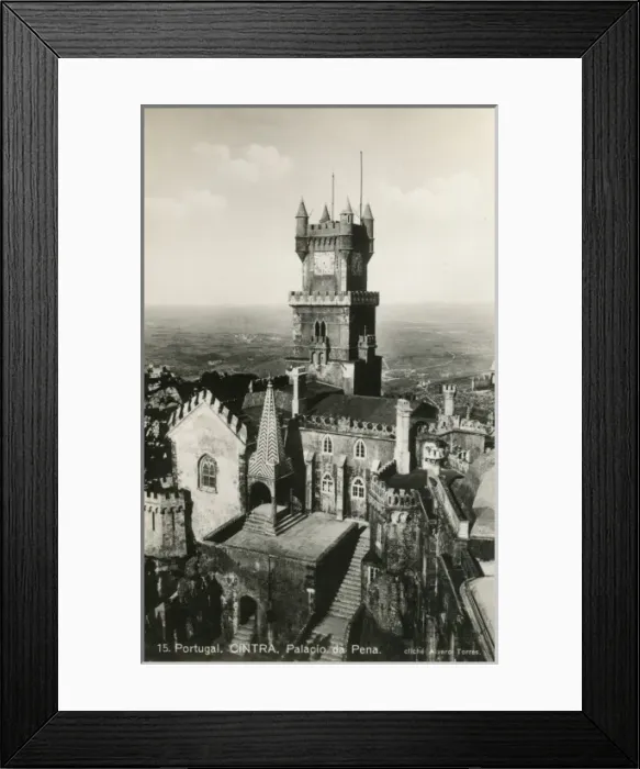 Framed Print : Palacio de Pena at Cintra, Portugal Framed Print : Palacio de Pena at Cintra, Portugal