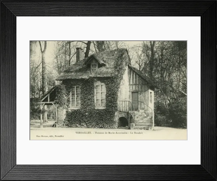 Framed Print : Hameau of Marie Antoinette, Versailles - The Boudoir Framed Print : Hameau of Marie Antoinette, Versailles - The Boudoir