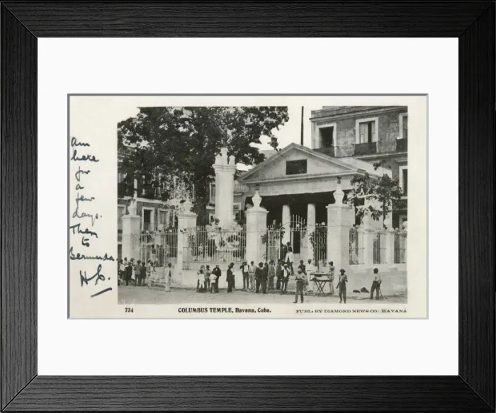 Framed Print : Columbus Temple, Havana, Cuba Framed Print : Columbus Temple, Havana, Cuba