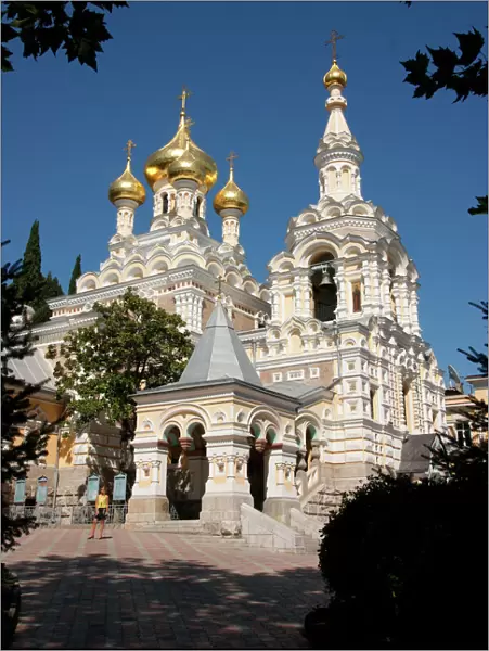 Alexander Nevsky Cathedral, Yalta, Ukraine