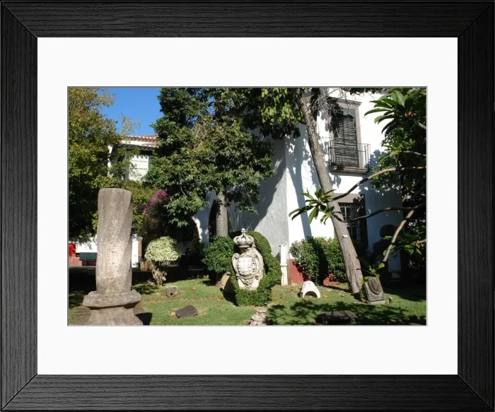 Framed Print : Garden, Museum Quinta das Cruzes, Funchal, Madeira Framed Print : Garden, Museum Quinta das Cruzes, Funchal, Madeira