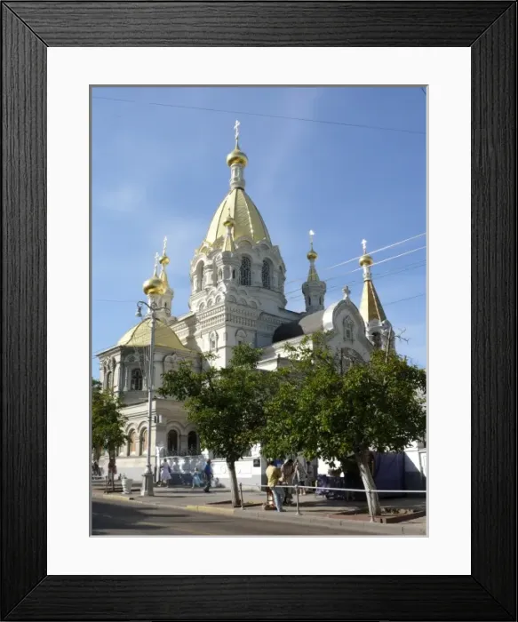 Framed Print : Pokrovsky Cathedral, Sevastopol, Ukraine Framed Print : Pokrovsky Cathedral, Sevastopol, Ukraine