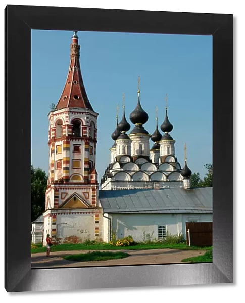 Renovated church at Suzdal, Russia
