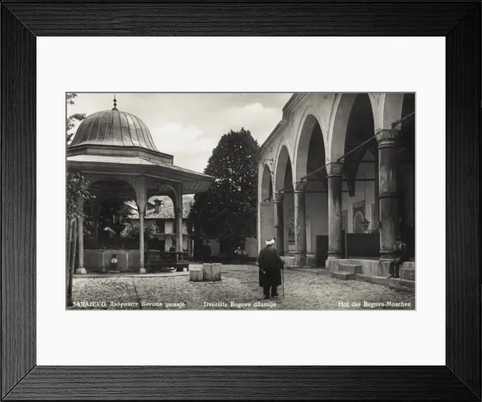 Framed Print : Bosnia - Sarajevo - Begova Mosque Framed Print : Bosnia - Sarajevo - Begova Mosque