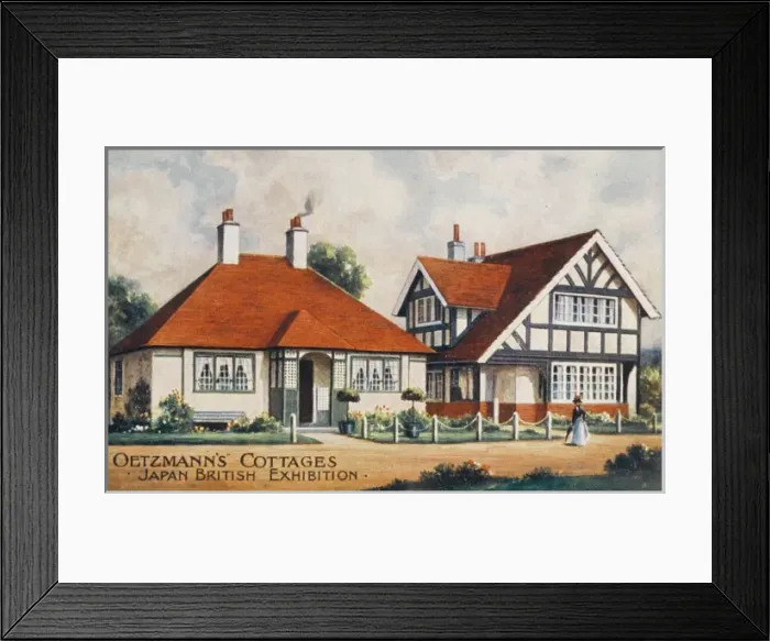 Framed Print : Housing designs by Oetzmann & Co. Ltd Framed Print : Housing designs by Oetzmann & Co. Ltd