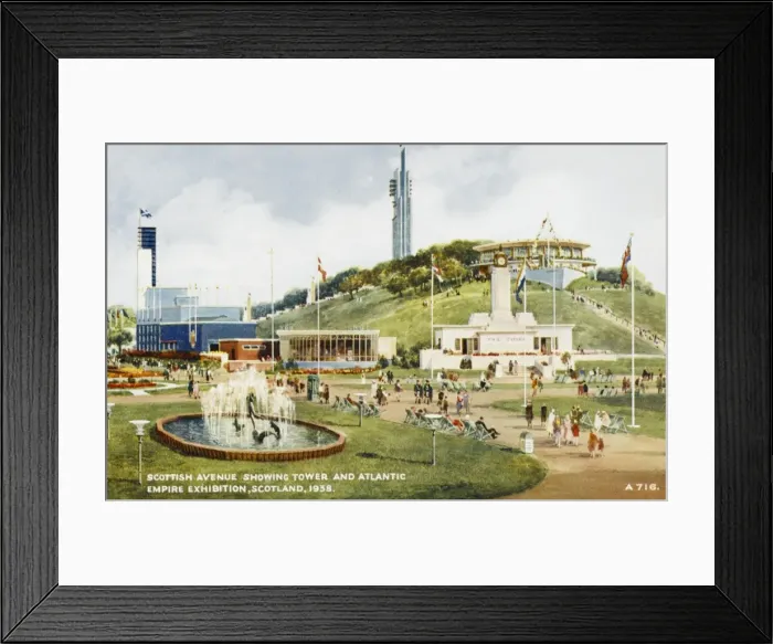 Framed Print : Empire Exhibition - Bellahouston Park, Glasgow Framed Print : Empire Exhibition - Bellahouston Park, Glasgow