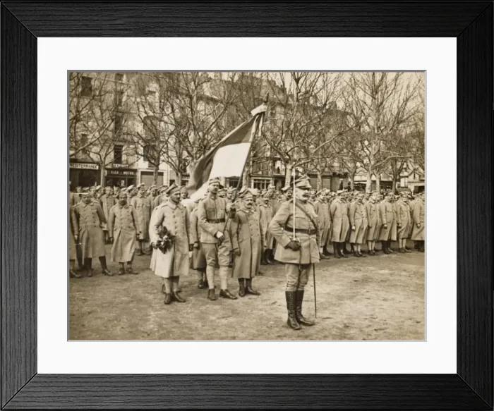Framed Print : French regiment Framed Print : French regiment