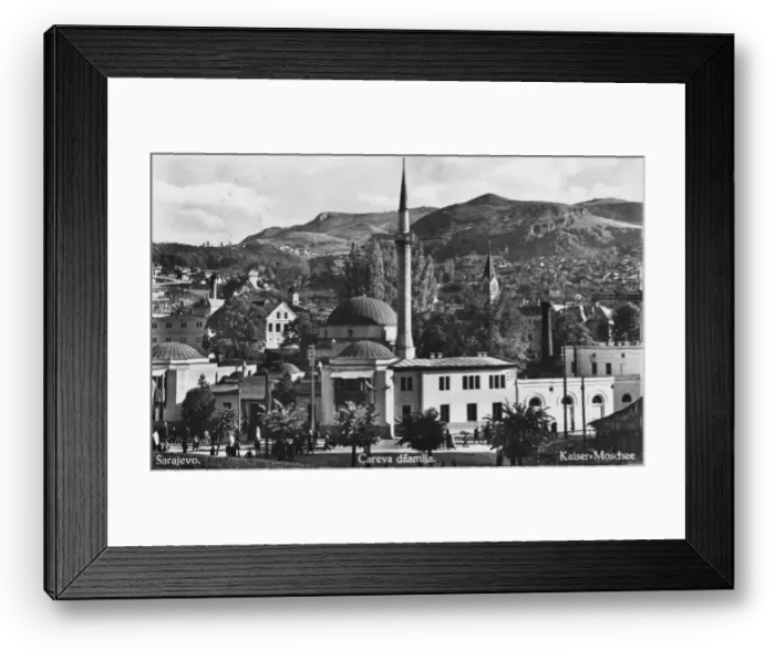 Framed Print : Emperors Sarajevo - Mosque Framed Print : Emperors Sarajevo - Mosque