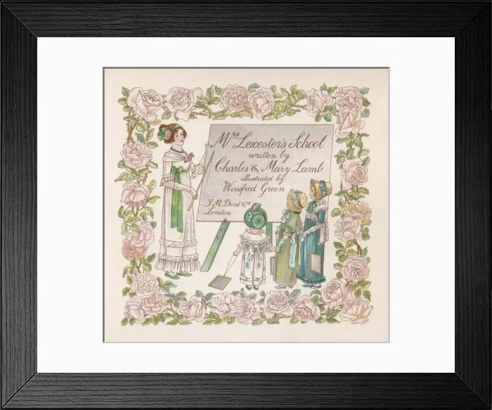 Framed Print : Teaching. A group of children attend a lesson with teacher pointing to a blackboard Framed Print : Teaching. A group of children attend a lesson with teacher pointing to a blackboard