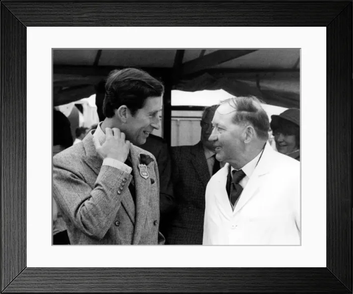 Framed Print : Prince Charles at the Royal Cornwall Show Framed Print : Prince Charles at the Royal Cornwall Show