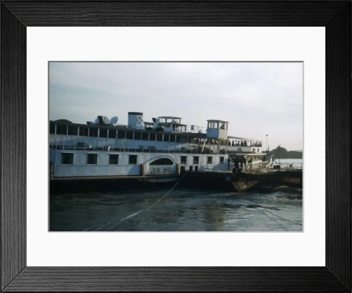 Framed Print : Stadt Wien river cruise boat, Austria Framed Print : Stadt Wien river cruise boat, Austria