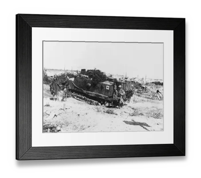 Framed Print : French tank WWI Framed Print : French tank WWI