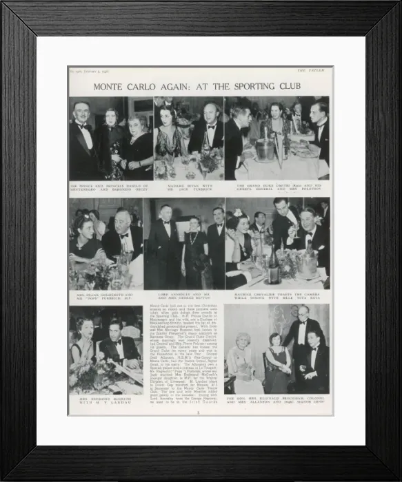 Framed Print : At the Sporting Club, Monte Carlo Framed Print : At the Sporting Club, Monte Carlo