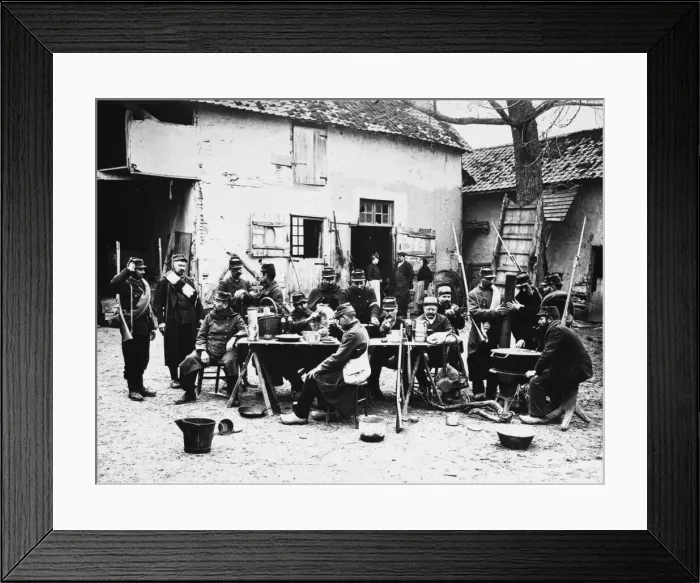 Framed Print : French troops WWI Framed Print : French troops WWI