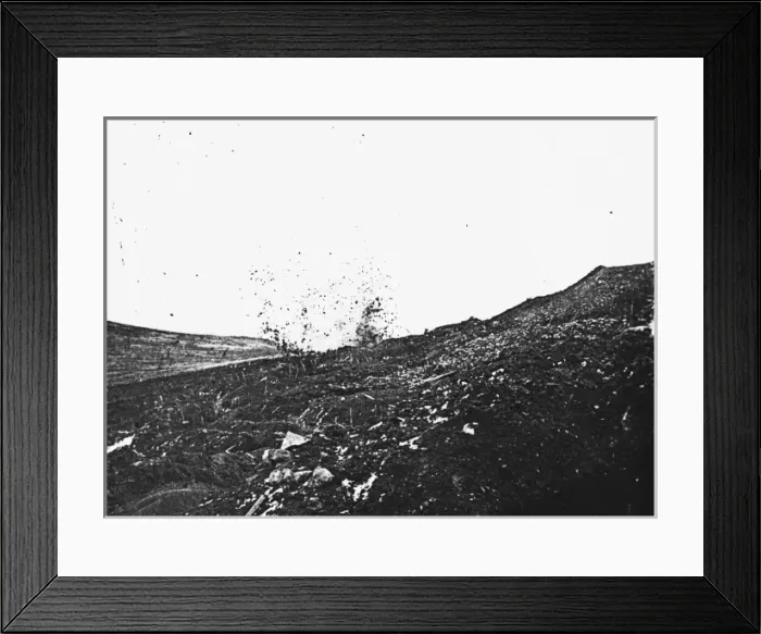 Framed Print : Bomb Explosion Framed Print : Bomb Explosion