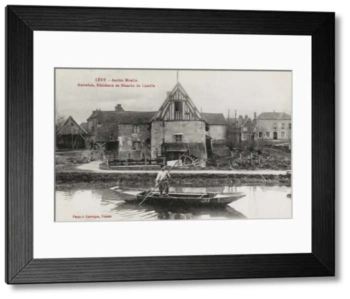 Framed Print : Ancient Mill at Lery, France Framed Print : Ancient Mill at Lery, France