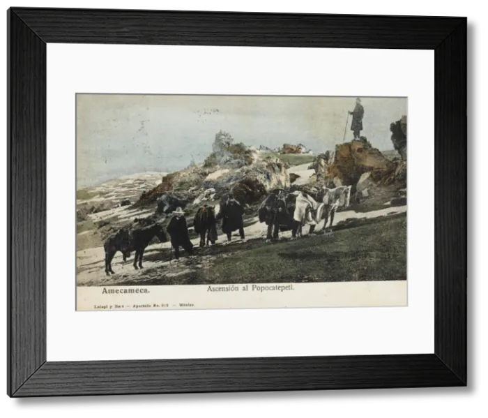 Framed Print : Mexico - Ascending slopes of Popocatepetl Volcano Framed Print : Mexico - Ascending slopes of Popocatepetl Volcano