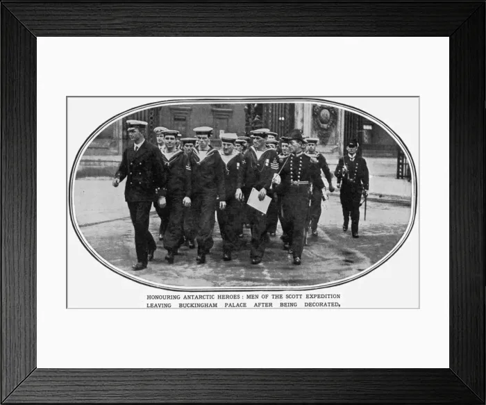 Framed Print : Honouring Antarctic Heroes Framed Print : Honouring Antarctic Heroes