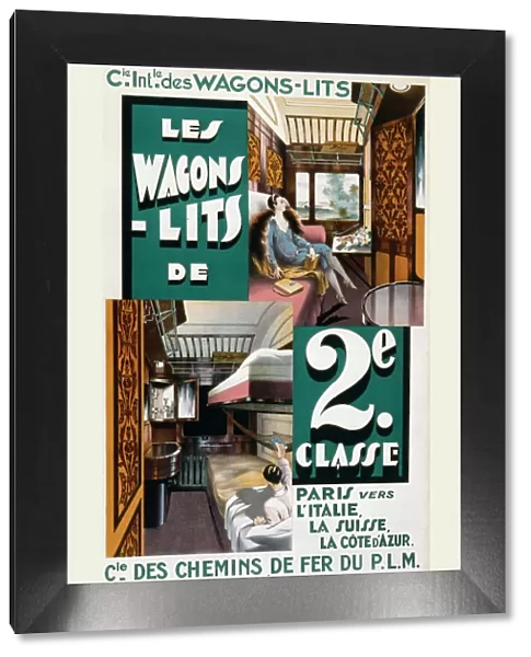 French Wagons-Lit poster
