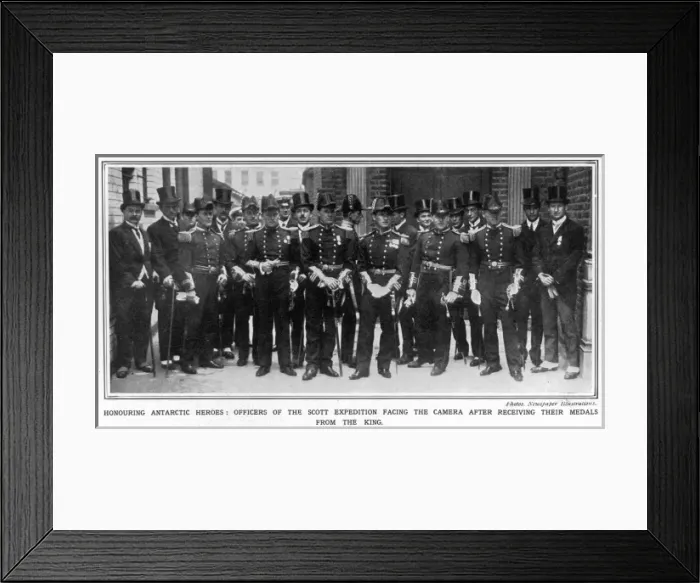 Framed Print : Honouring Antarctic Heroes Framed Print : Honouring Antarctic Heroes