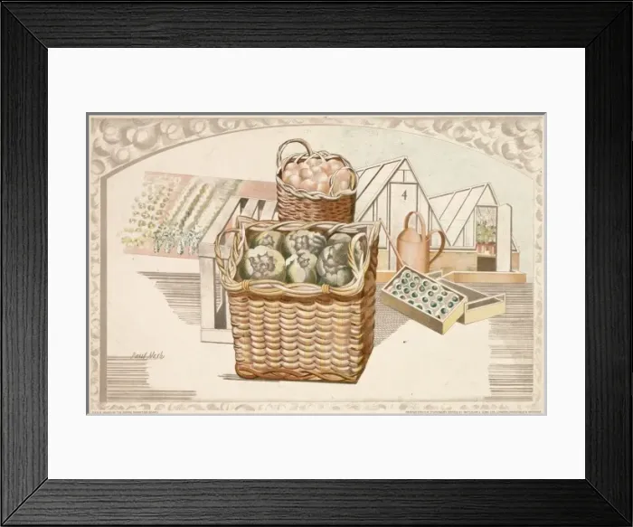 Framed Print : Market garden produce Framed Print : Market garden produce
