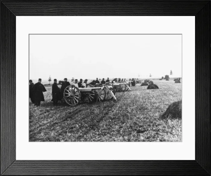Framed Print : French artillery WWI Framed Print : French artillery WWI
