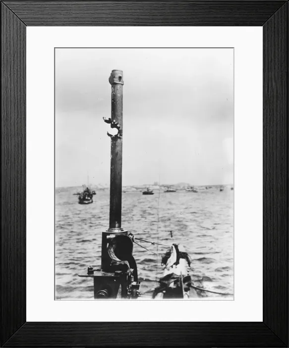 Framed Print : View from British Navy WWI Framed Print : View from British Navy WWI