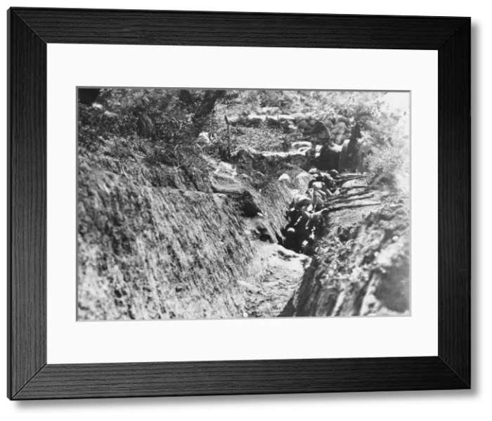 Framed Print : Turkish Trenches WWI Framed Print : Turkish Trenches WWI