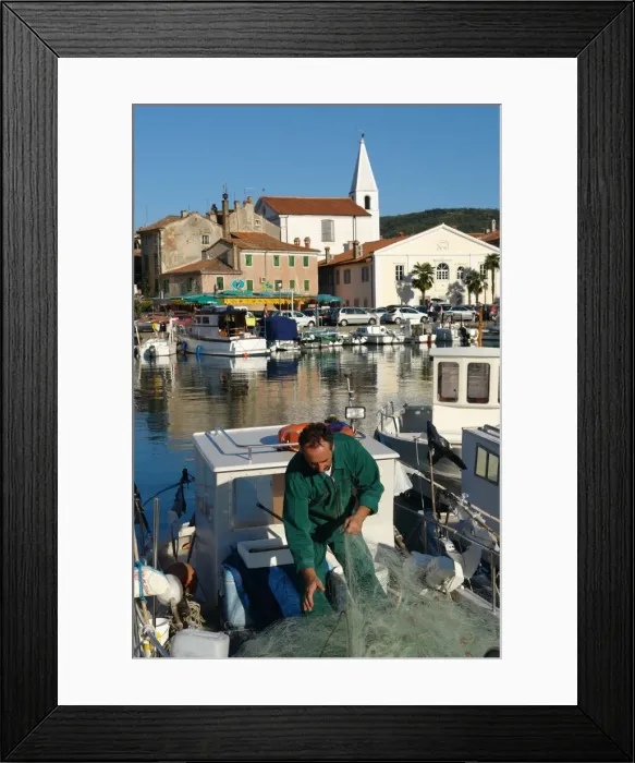Framed Print : Port of Izola, Slovenia Framed Print : Port of Izola, Slovenia