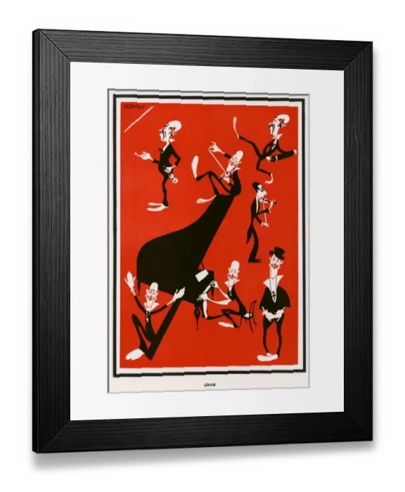 Framed Print : Theatre, Grock Nerman Framed Print : Theatre, Grock Nerman