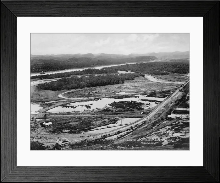 Framed Print : Panama Canal Framed Print : Panama Canal